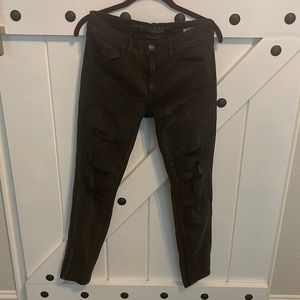 American Eagle Outfitters Brand super super stretchy Black Jeggings size 6R